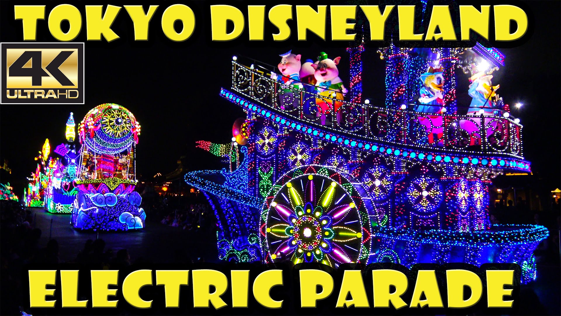 [4K] Tokyo Disneyland Electric Parade Dreamlights Full Parade