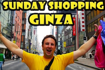 Sunday Shopping In Ginza 360x240
