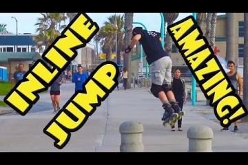 Awesome Inline Skating Jump Stun 360x240