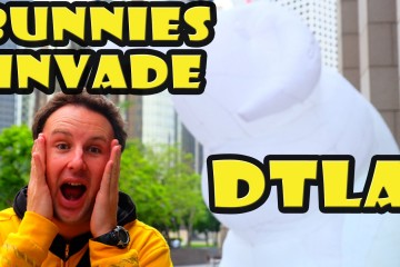 Giant Bunnies In Downtown Los An 360x240