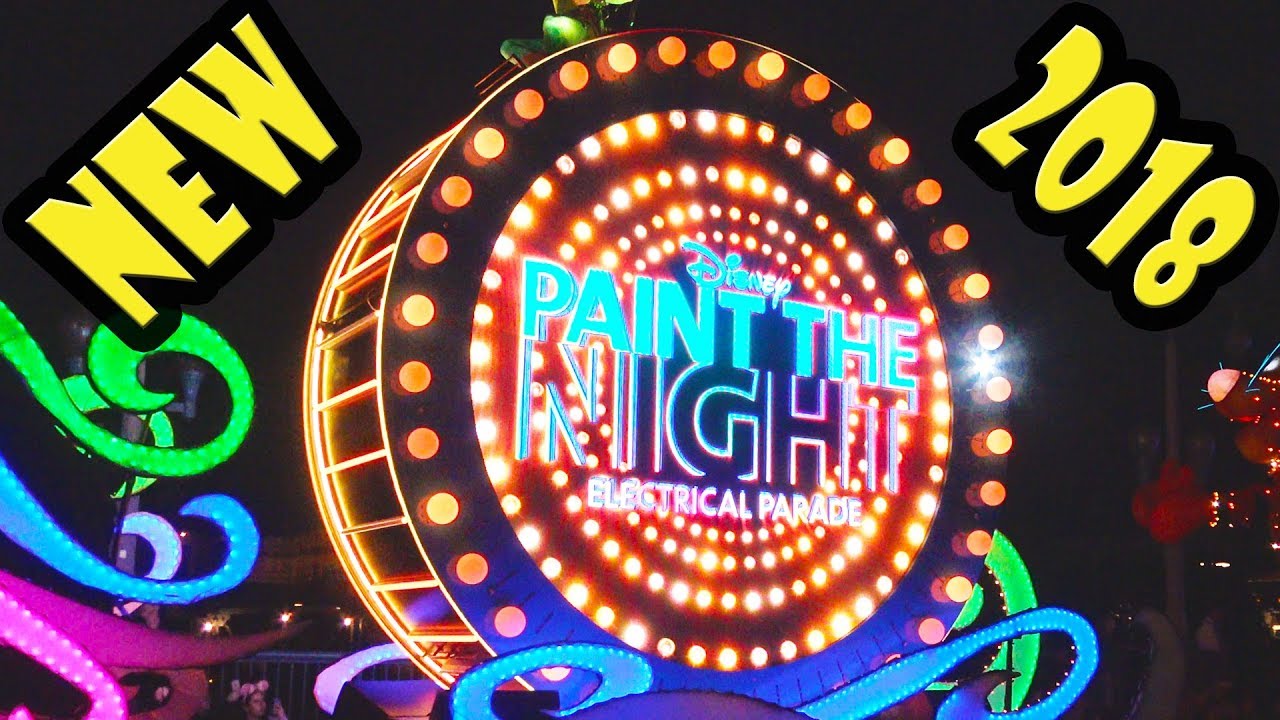 Full Paint the Night Parade Disney California Adventure Yellow