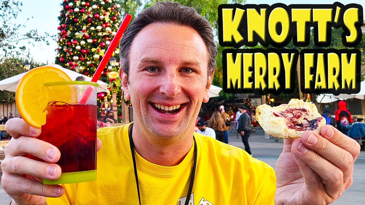 What is KNOTT'S BERRY FARM Like Right Now? Food Festival Yellow
