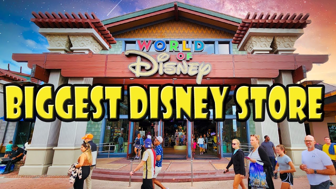 Go Inside the World's Largest Disney Store - Yellow Productions Travel ...