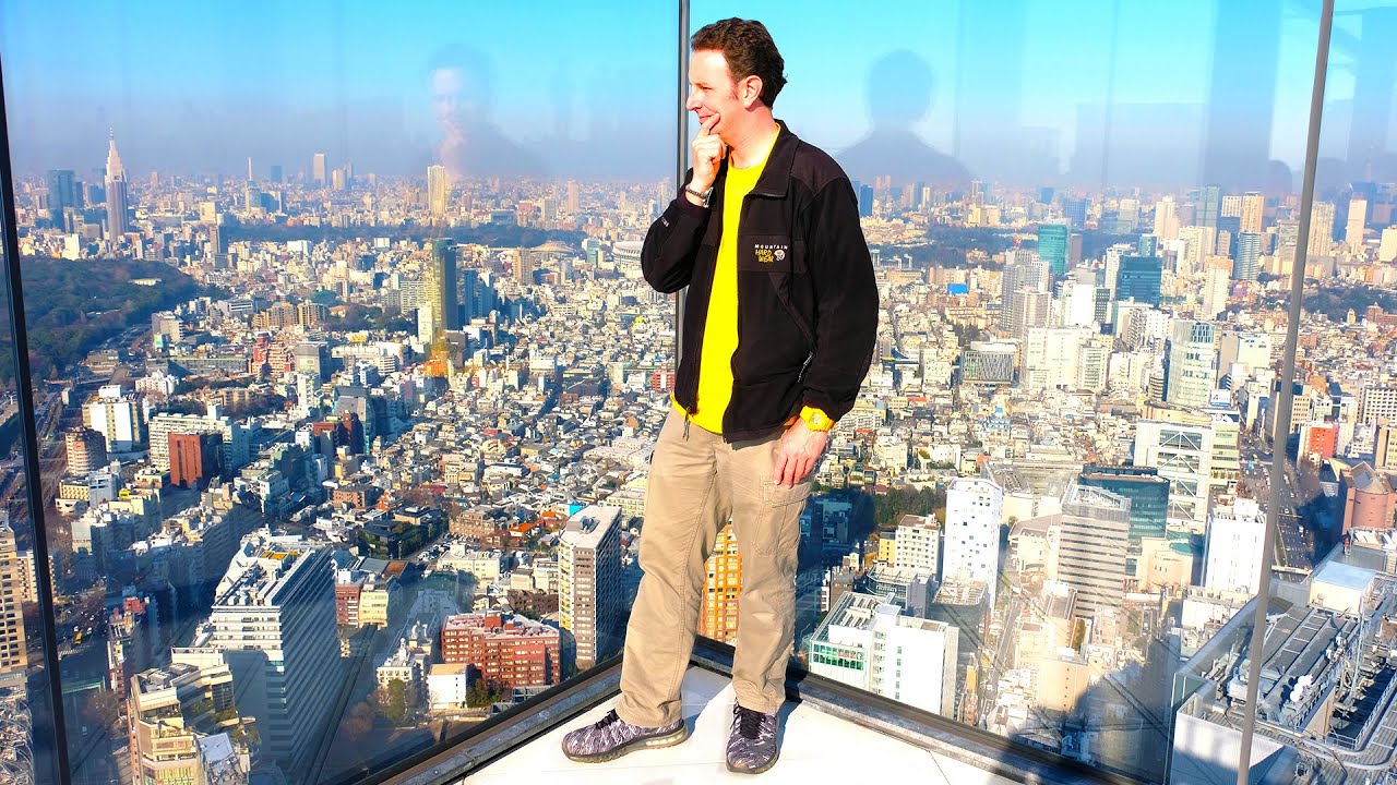 Shibuya Sky The Newest Observation Deck in Tokyo Japan Yellow