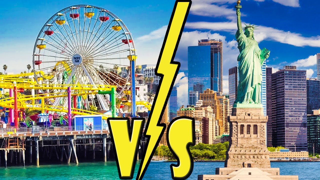 LOS ANGELES vs NEW YORK CITY Which Should YOU Visit? Yellow