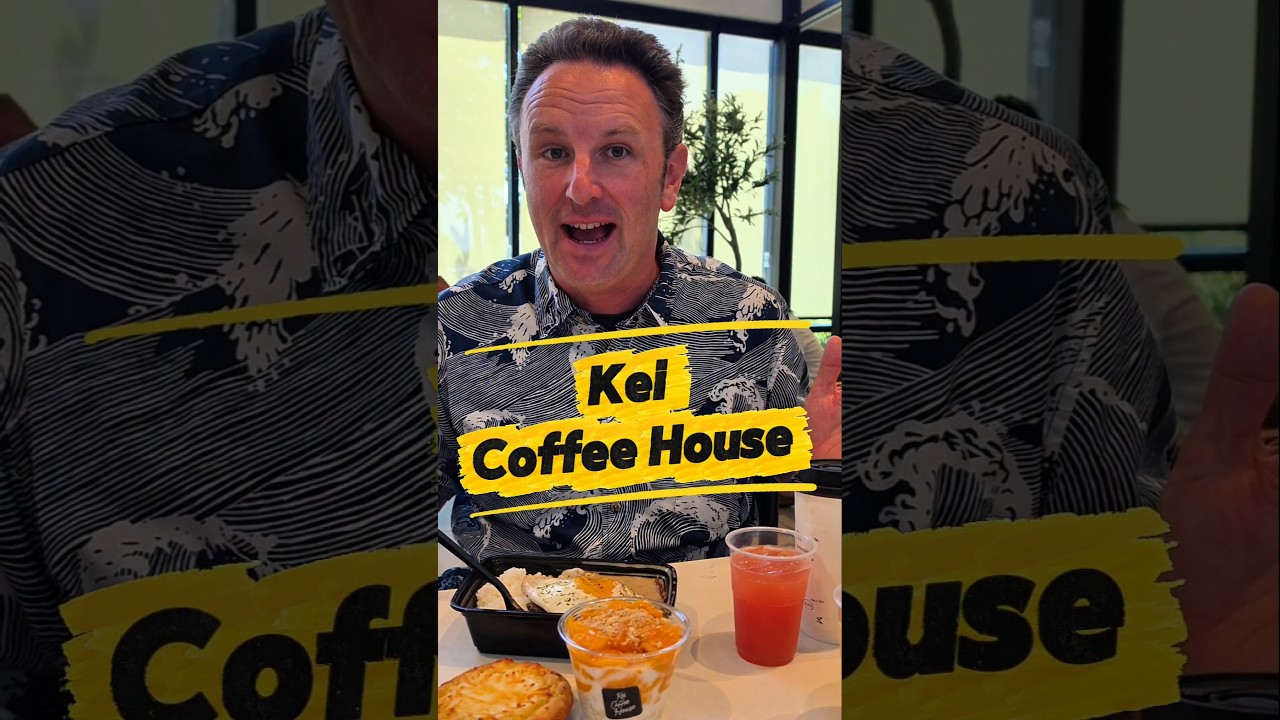 Eating At Kei Coffee House